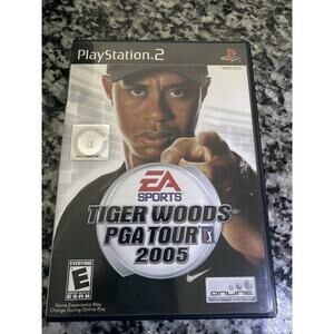 Tiger Woods PGA Tour 2005 PlayStation 2 Tested&Complete!